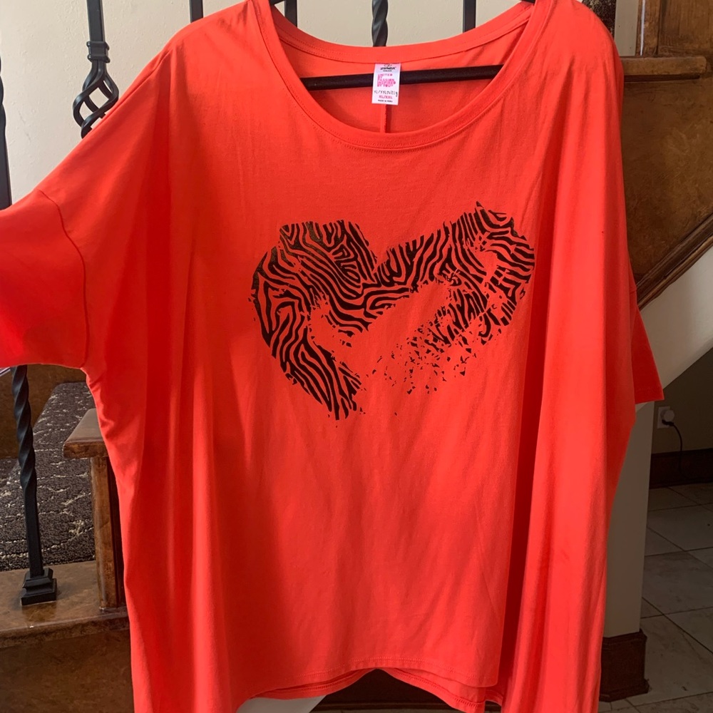 Zumba workout shirt size XXL